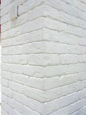 камень кирпич «гжельский эко» белый kg-02eco в уп. 0,5м2 с учетом расшивки 1 см