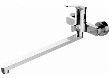 af330-21c aquanet static, смеситель для ванны с дл.изливом, хром (237445)