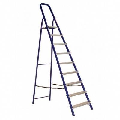 стремянка 8 ступ. (166/370см) (комбо. сталь/алюм)