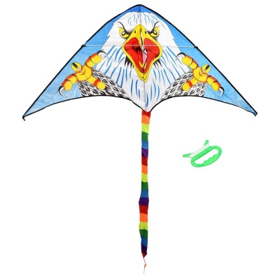 воздушный змей 130х62 см, шнур 30 метровboyscout (3 вида в коробке: лев, тигр, орел) /48 распродажа