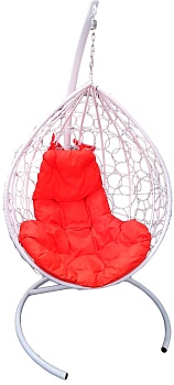 качели кокон капля ротанг без подушки