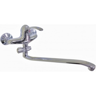 смеситель д/ванн/душ 40мм однорычажный с душевым набором