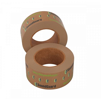 клейкая лента soundguard tape намотка 40м х ш.50мм (0,2кг)(24шт/уп)