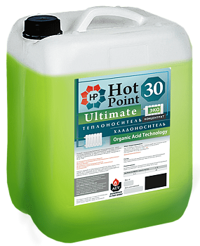 теплоноситель hotpoint 30 ultimate eco 10л пропилен.