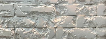 камень «римский эко» белый kr-01eco в уп 0,5м2 с учетом расшивки 1 см
