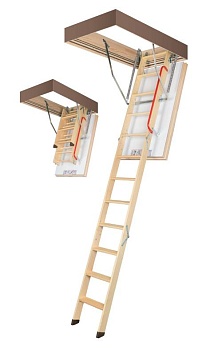 лестница чердачная "thermo" lwt 70*120*280