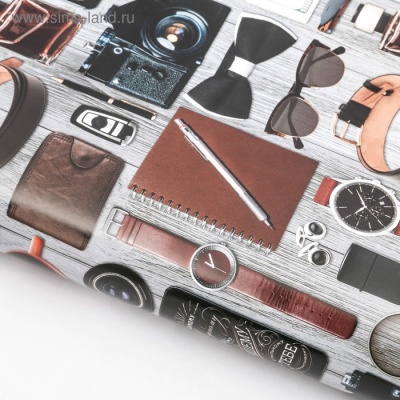 бумага упаковочная глянцевая «бери всё», 50 ? 70 см