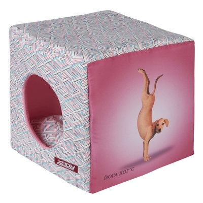 куб йога догс №3 розовый