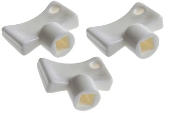 ключ для крана маевского (пластик)