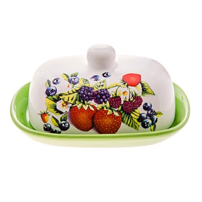 26274 маслёнка с крышкой ягоды lr (х24)