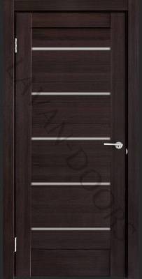 дверное полотно "анкона" до-80 венге эко шпон (овал) хит