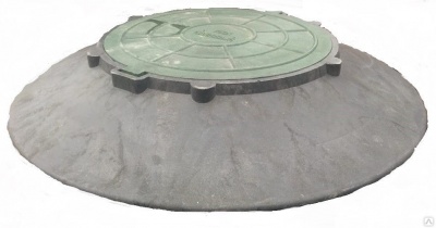 конус-люк d=1065 (нагрузка 50кн) (49кг) зелёный