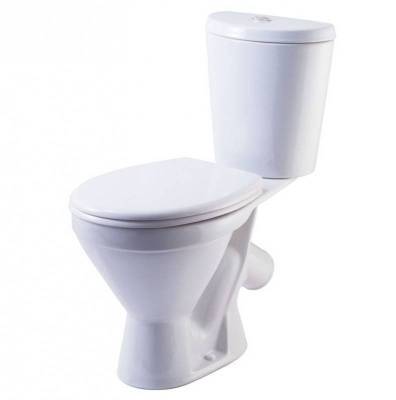 унитаз-компакт элегант косой выпуск сиденье полипропилен