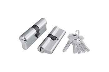 цилиндровый механизм 200 za 80 mm (35+10+35) cp хром 5 кл.
