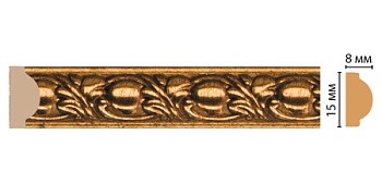 молдинг 130с цвет 58 decomaster (15*8*2400мм) распродажа