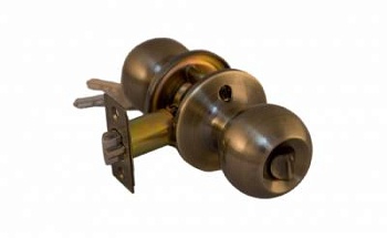 ручка-кноба ключ/фиксатор arsenal 607ab et цвет бронза