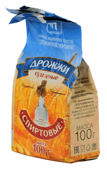 дрожжи спиртовые 100гр
