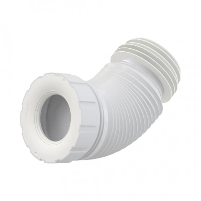 гибкая подводка для выпуска унитаза 230–530 мм alcaplast