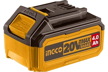 аккумуляторная батарея li-ion 4.0 ач ingco fbli20021 industrial