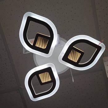 люстра karola 1854-3+3, led 166w (68*12) распродажа..