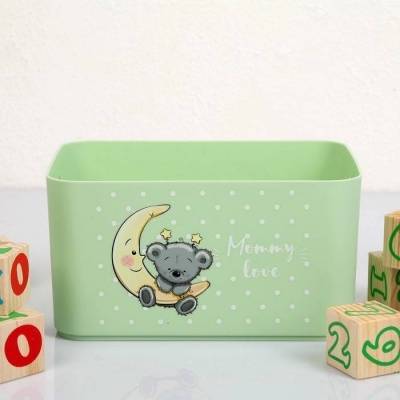 корзина для детских игрушек mommy love (чайное дерево)