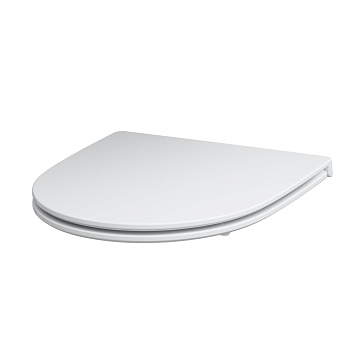 сиденье д/унитаза awe с микролифтом, slim c117853wh