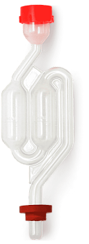 гидрозатвор двухкамерный в сборе с уплотнительной резинкой