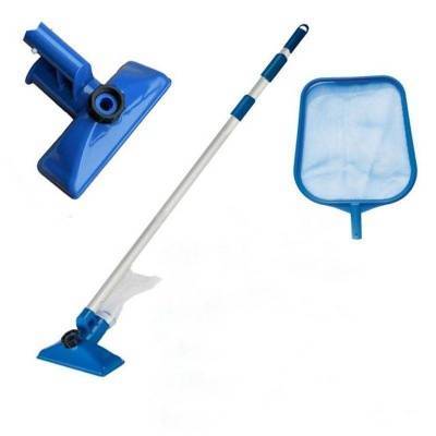 набор д/чистки бессейнов 488см(сачок, водн.пылесос,держатель 239см) intex 58958 /28002