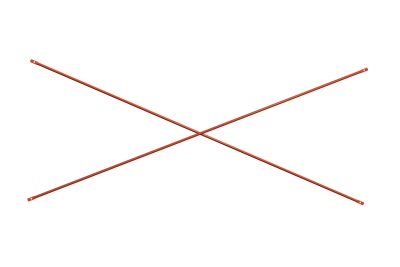 связь диагональная, l=3000 mm.
