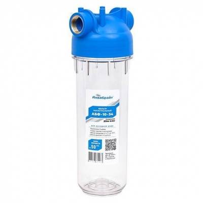 магистральный фильтр прозрачный slim line 10" t 3/4"