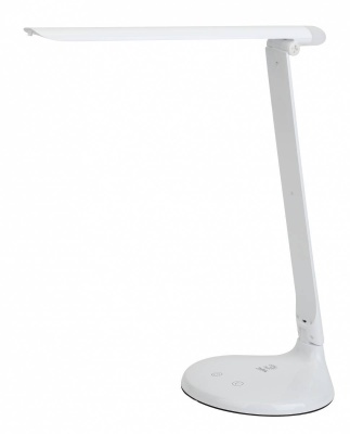 настольный светильник эра nled-482-10w-w белый