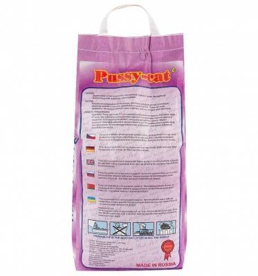 pussy-cat наполнитель комкующийся 10 л