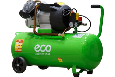 компрессор поршневой масляный eco ae-705-3, 70л, 440л/мин