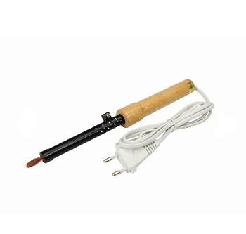 паяльник пд rexant, 230 в/25 вт, деревянная ручка, эпсн