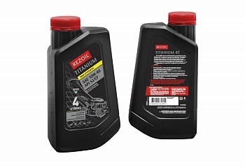 масло rezoil titanium 4-тактн. п/синт. (до -30°с) sae 10w-40 api sj/cf 0,946 л.