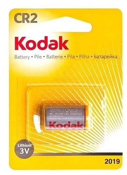 элемент питания kodak cr2 [kcr2-1] max lithium