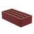 уценка кирпич бордо одинарный лицевой м150 (250*120*65) 480шт/пал (воротынский)