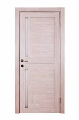 дверное полотно "неаполь" до-60 беленый дуб эко шпон ( овал ) хит