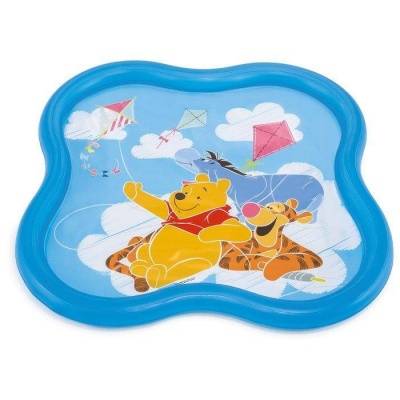 бассейн 140х140х10см с фонтанчиками, 115 л., от 1 до 3 лет, уп.6 58433, intex, распродажа