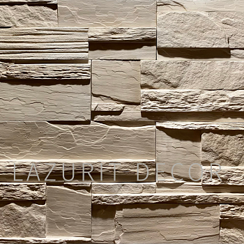 камень сланец "скандинавский" бежевый ssbz-02 в уп. 0,5 м2