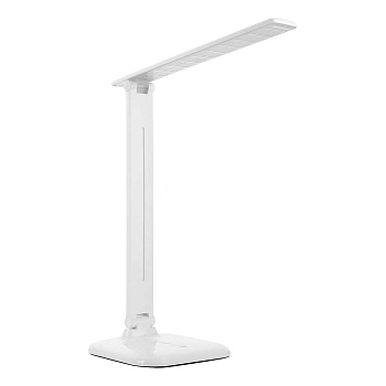 настольный светильник эра nled-462-10w-w белый