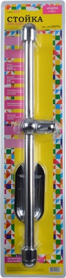 стойка для душа 20076/ mkp20076bl тerma eco/melodia (d25, l=600, нерж.,блистер)
