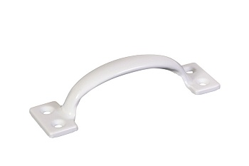 ручка скоба рс-120 пол. бел.