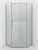 душевое ограждение erlit er10110v-c1 (1000*1000*2000), стекло прозрачное 6мм