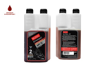масло rezoil dynamic 2-тактн. минеральн. api tc 0,946 л(дозатор)
