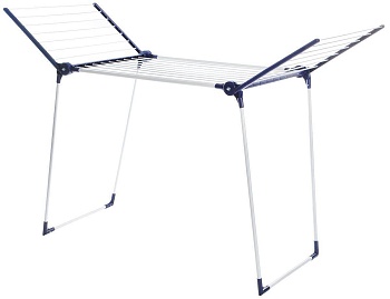 сушилка для белья напольная 20м "люкс" (белая)