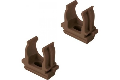 крепеж-клипса для трубы 20мм эко(бук) tdm sq0405-0042