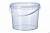 емкость полимерная с крышкой 1,1л.
