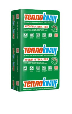 мин.изоляция теплоknauf для коттеджа/кровля стена ts 50*610*1230 (12м2,0,6м3)в пал.28шт/в пал.32 шт