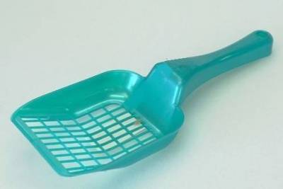 homecat совок для туалета бирюзовый перламутр